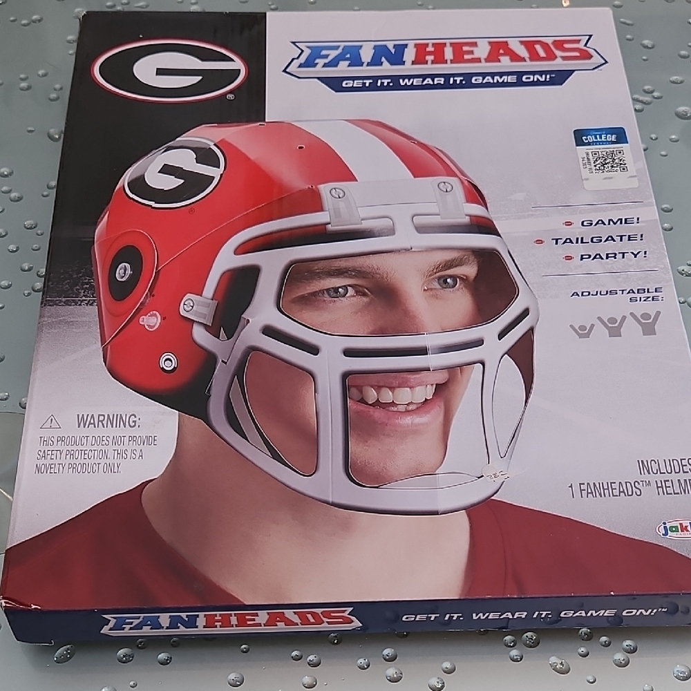Georgia Bulldogs FanHeads Helmet Tailgate Game